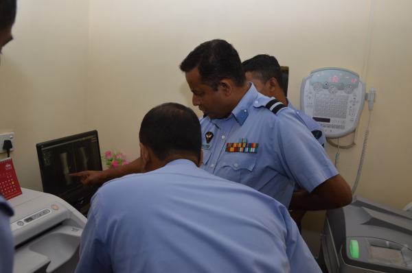 Inauguration of Modified X-Ray
Unit at SLAF Base Ratmalana